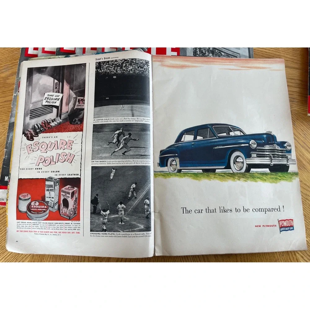 Vintage LIFE Magazine Lot 8 Issues 1940s Debutante Joanne Connelley Schlitz Ads - Picture 9 of 16